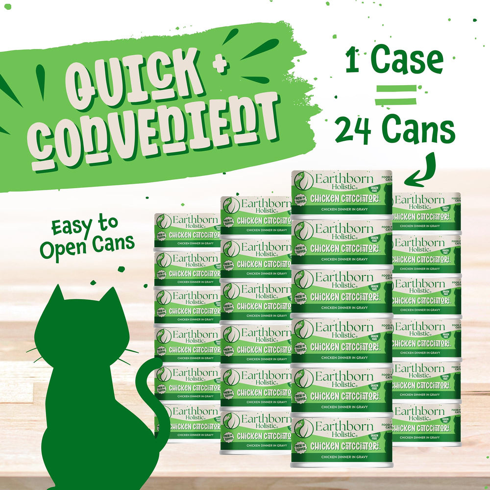 Earthborn Holistic Chicken Catcciatori taurine enrichment supports heart health