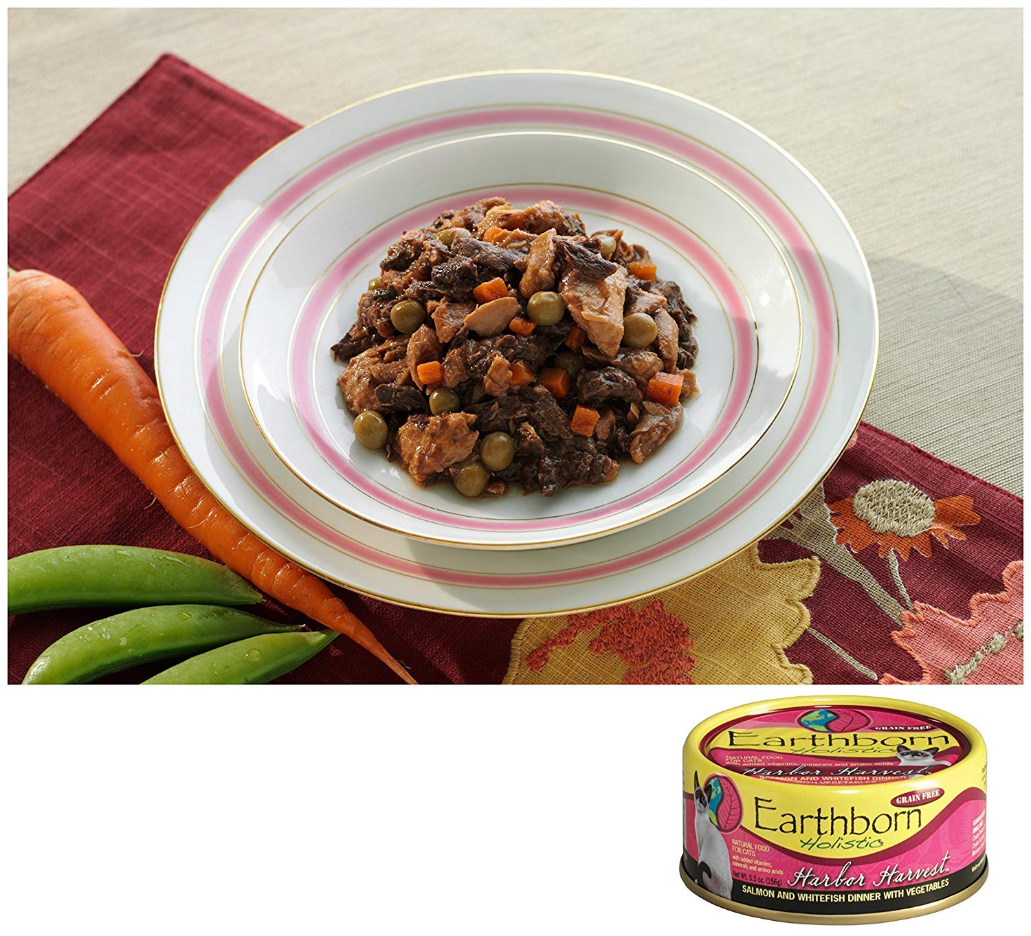 Earthborn Holistic Monterey Medley can featuring tuna and mackerel dinner