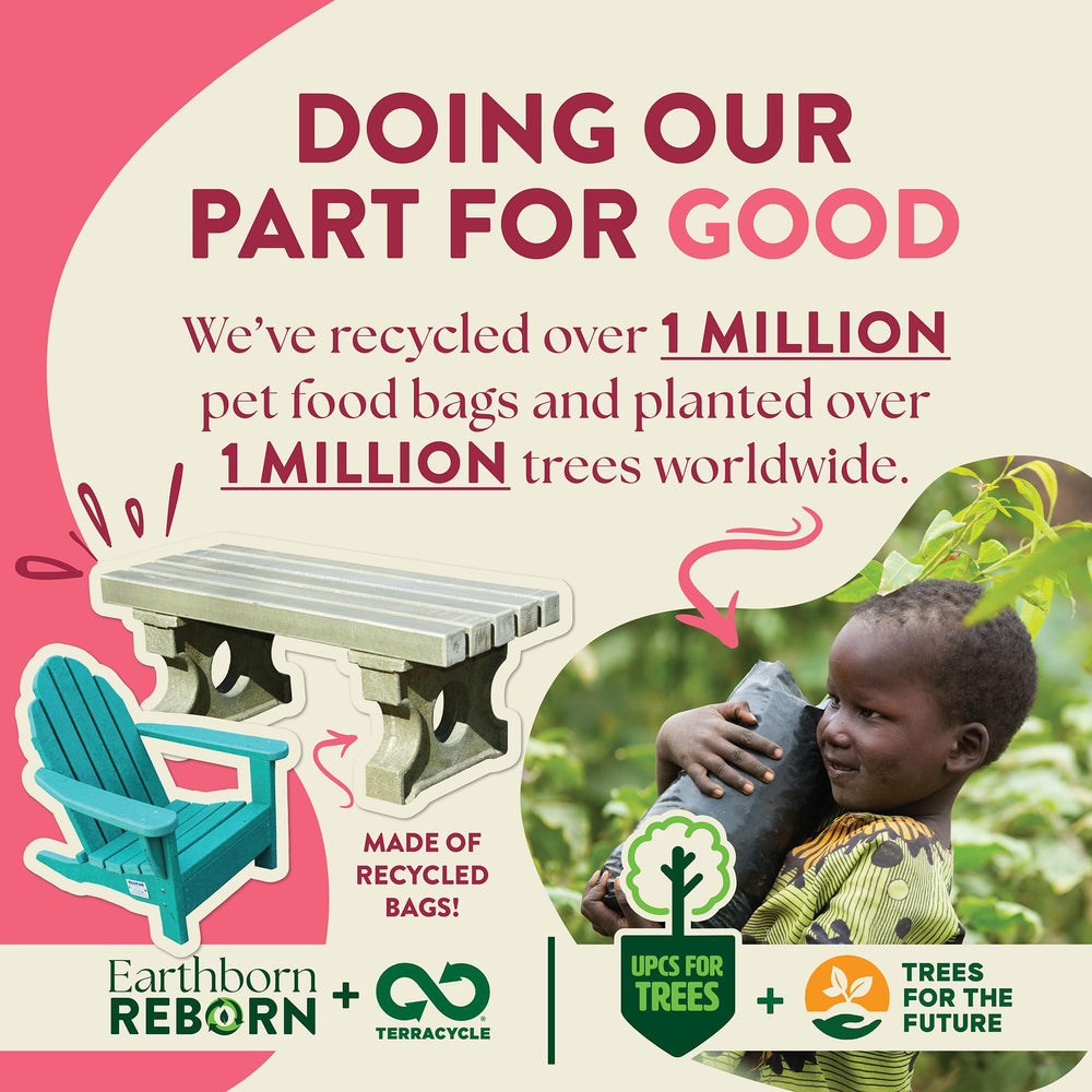 Earthborn bag uses 25% recycled material for eco-friendly packaging