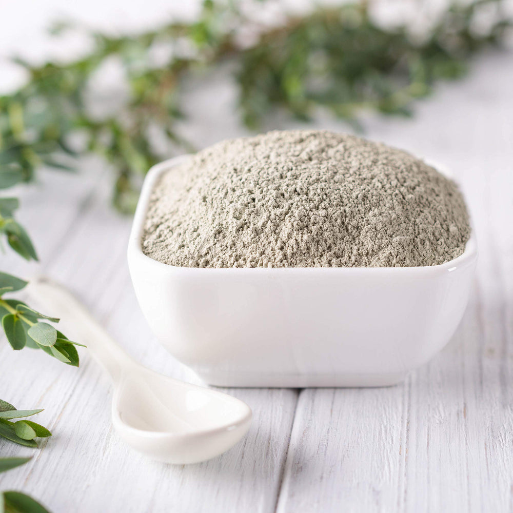 Earth's Living Animin clay for skin or coat care routines.
