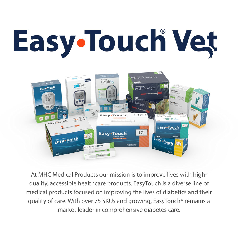 Easy Touch Pet U-40 syringe usage guide for simple at-home administration.