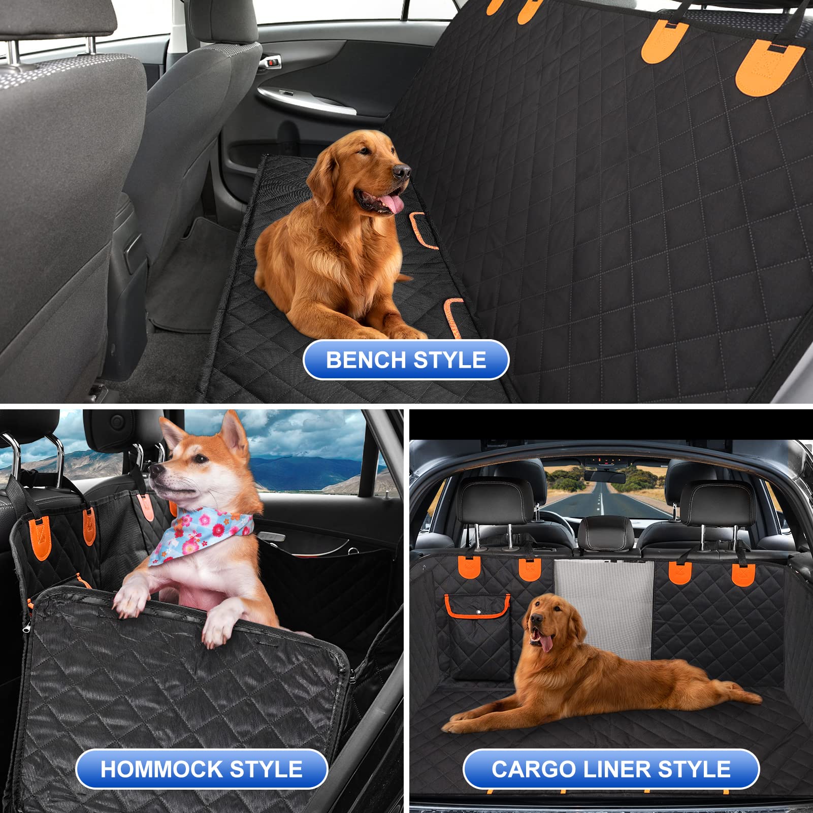 EasyHaWei 600D fabric is easy to wipe and quick to clean after trips.