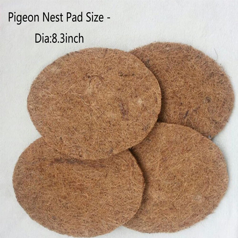 Ecjiuyi coconut fiber nest mat keeps eggs clean and dry.