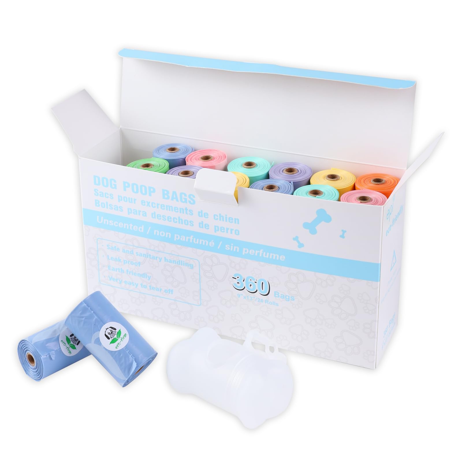 ECO-CLEAN bags compatible with standard dispensers for convenience.