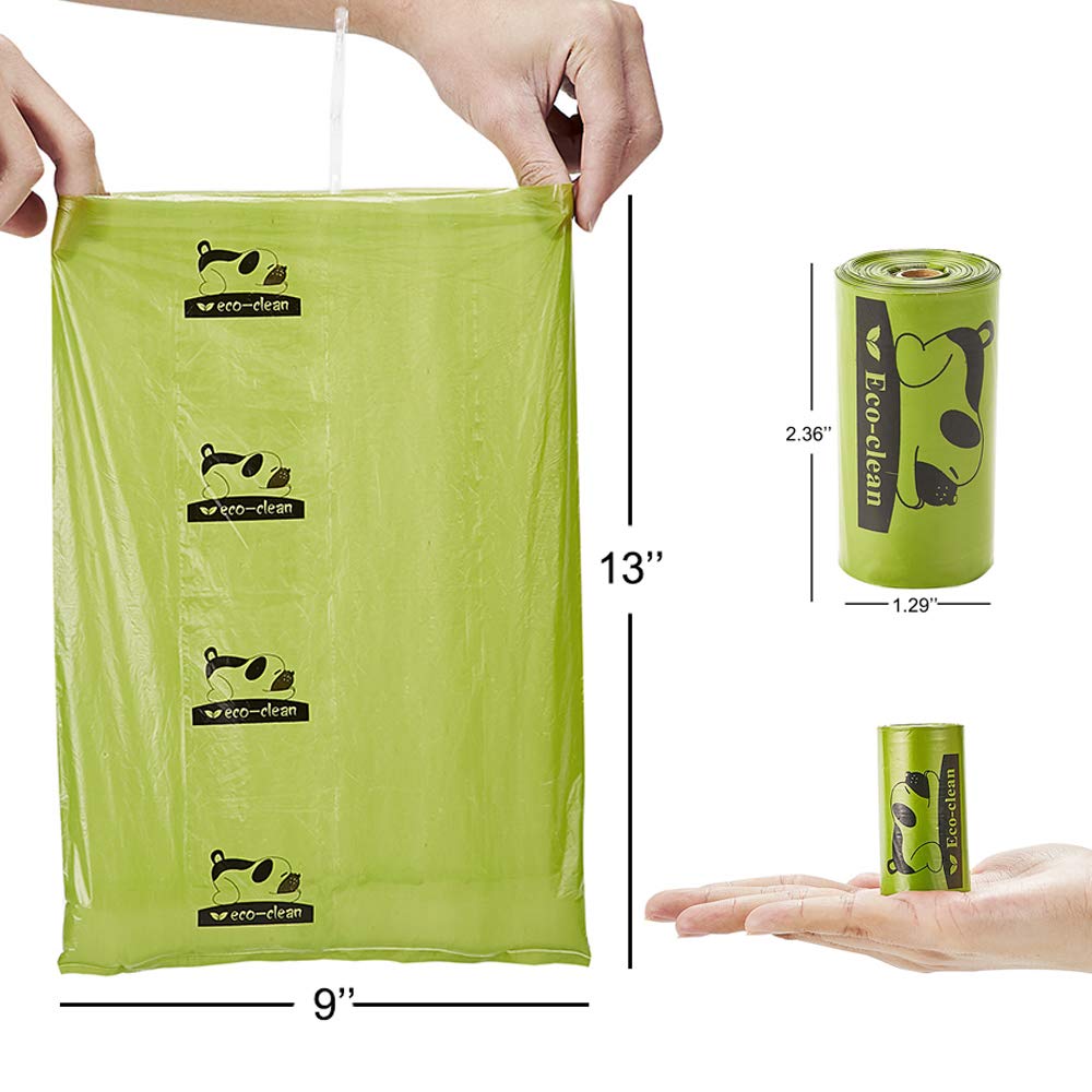 ECO-CLEAN tear-off bags shown in action for fast bag removal