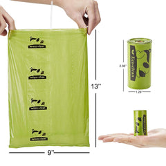 ECO-CLEAN tear-off bags shown in action for fast bag removal