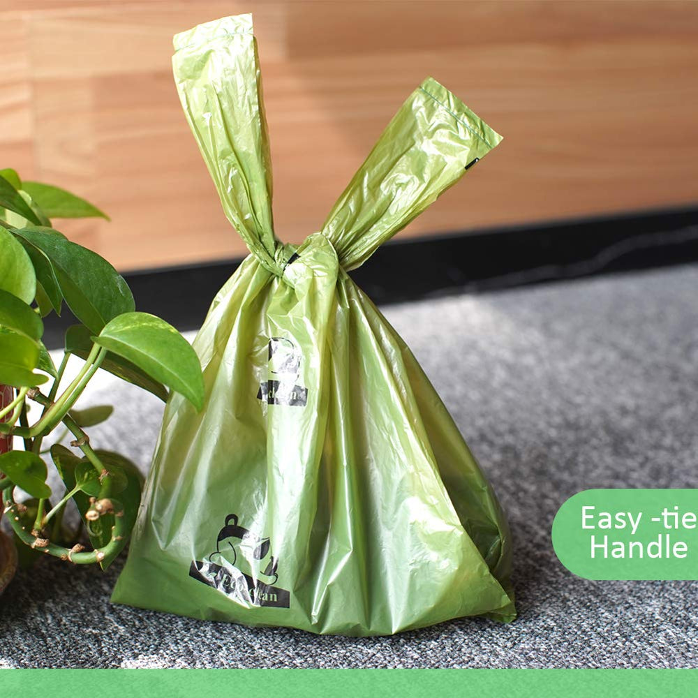 ECO-CLEAN earth-friendly bags protect nature on walks.