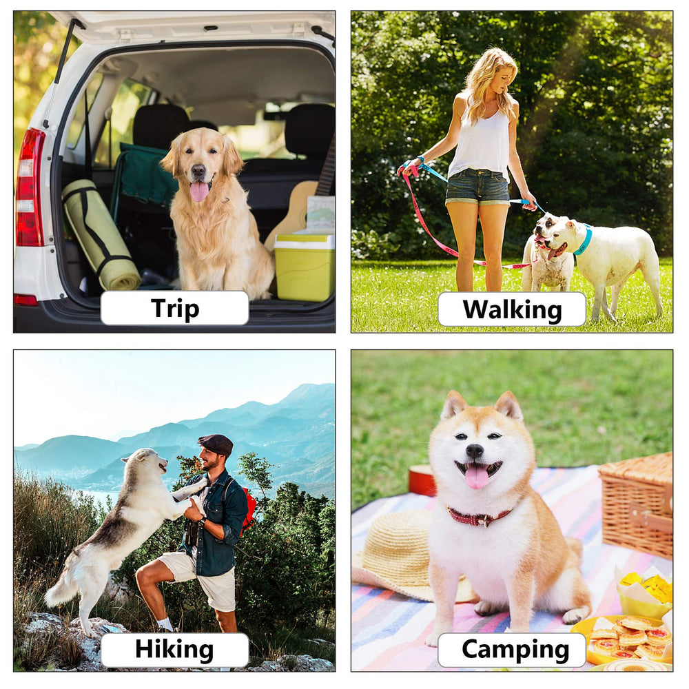 ECO-CLEAN leash clip dispenser keeps bags handy during strolls