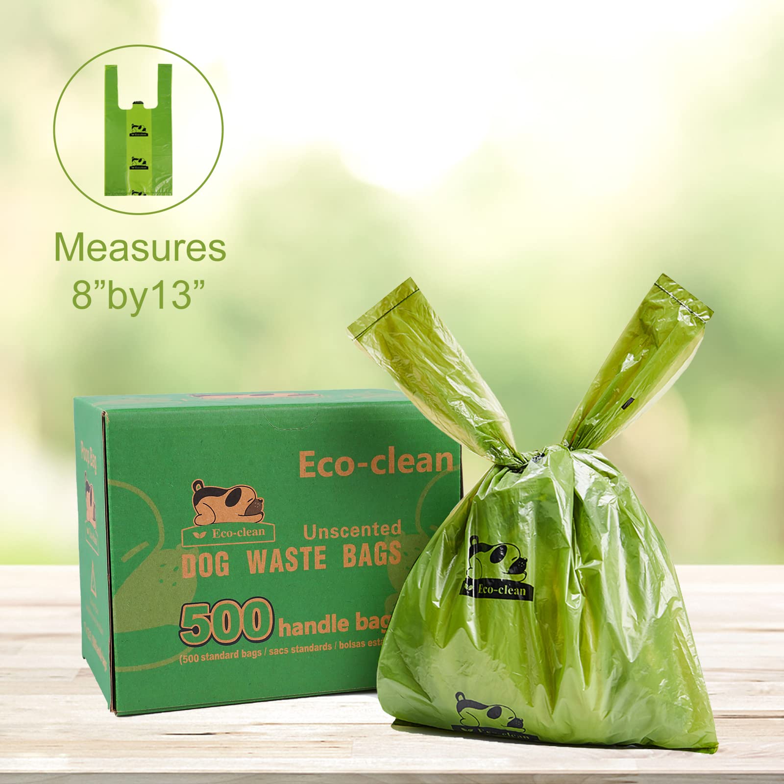 Eco-Clean Poop Bags earth-friendly with epi technology
