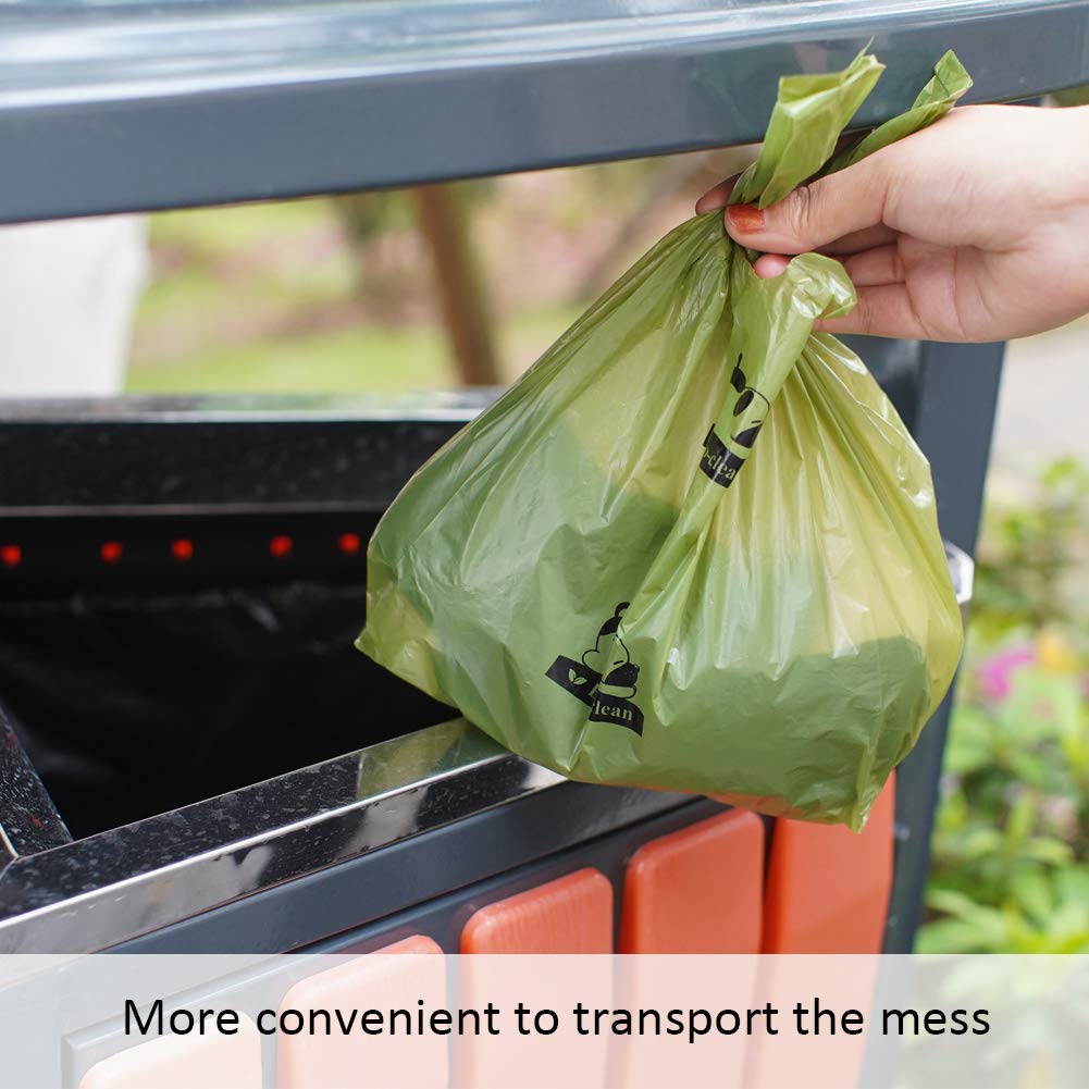 Eco-Clean Poop Bags not-on-rolls packaging keeps box tidy