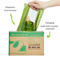 ECO-CLEAN unscented bags ideal for sensitive sniffers and clean disposal.