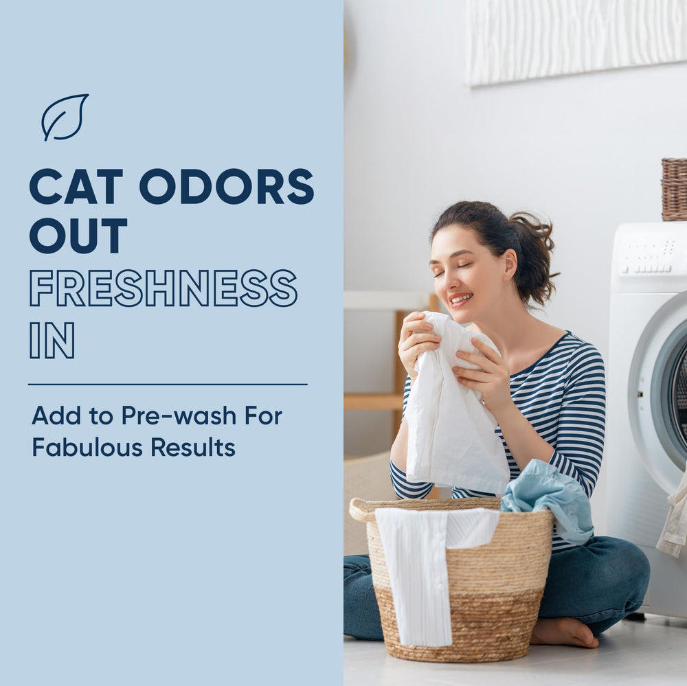 Eco Strong in laundry removes odors from bedding and fabrics.