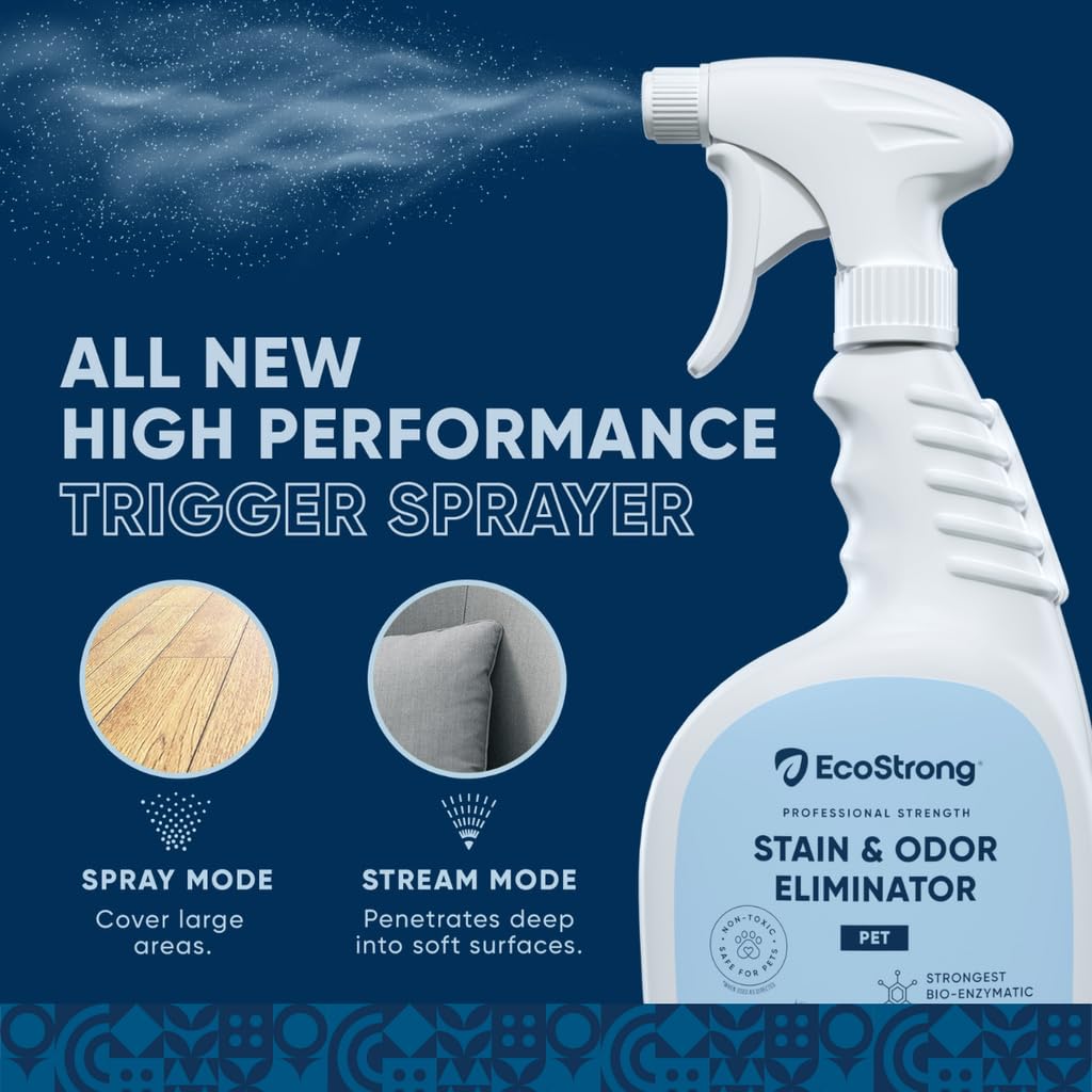 Eco Strong fragrance-free 32oz bottle ready for fragrance-free cleaning