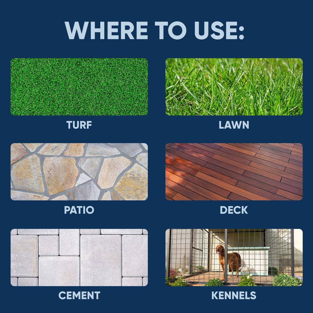 Eco Strong used in kennels to control animal odors