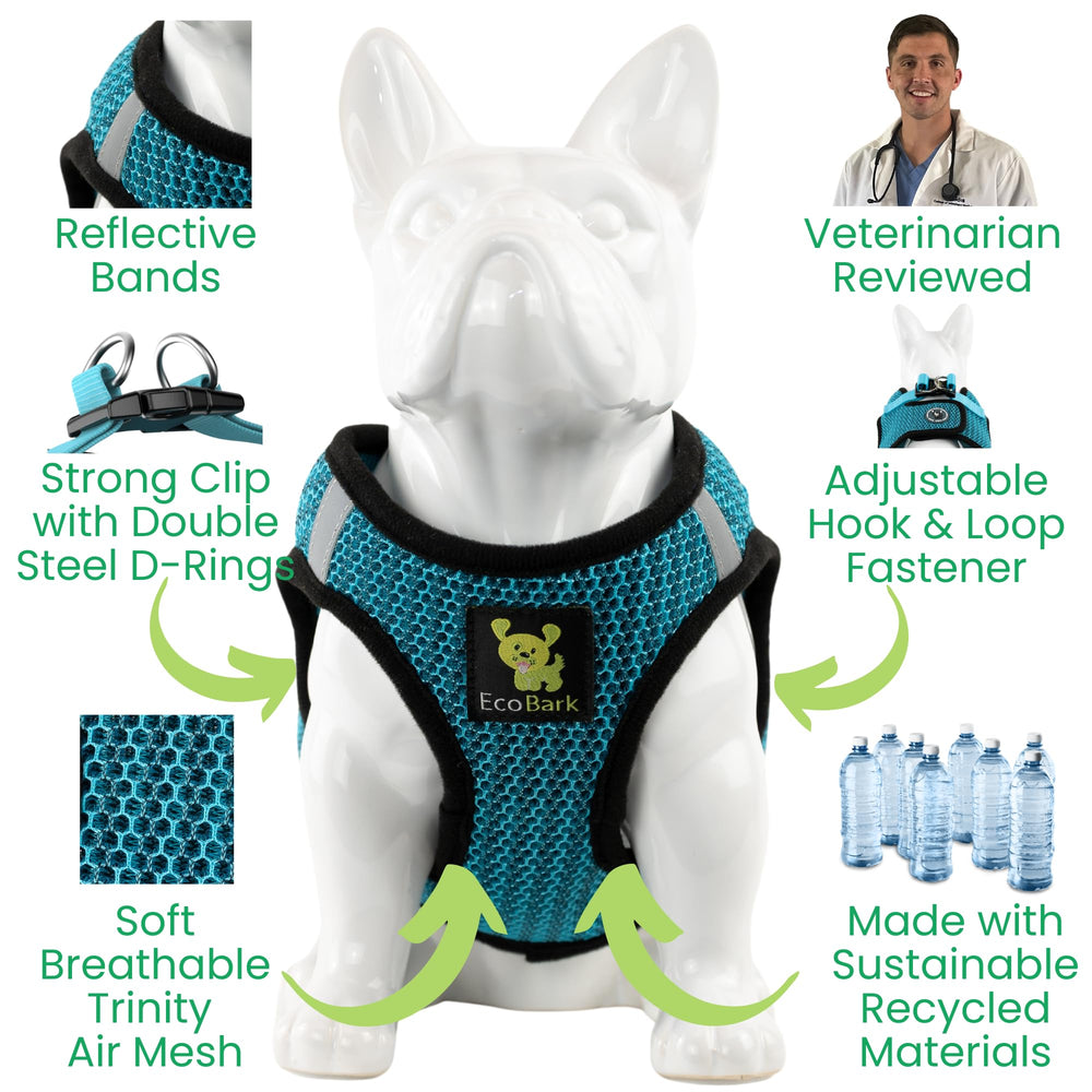 EcoBark harness uses recycled straps for an eco-friendly everyday wear option.