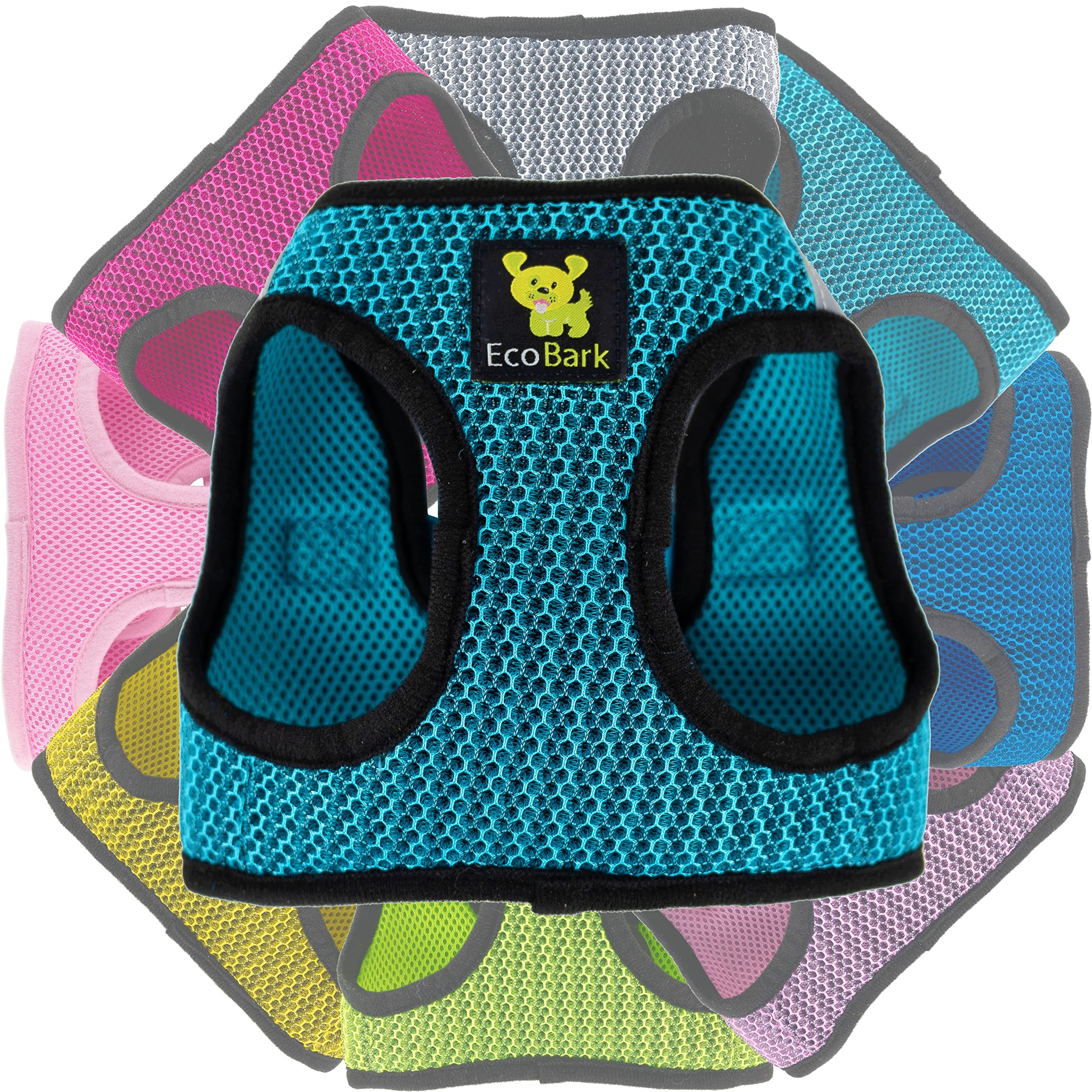 EcoBark teacup-ready harness tailored for ultra-small dogs and puppies.