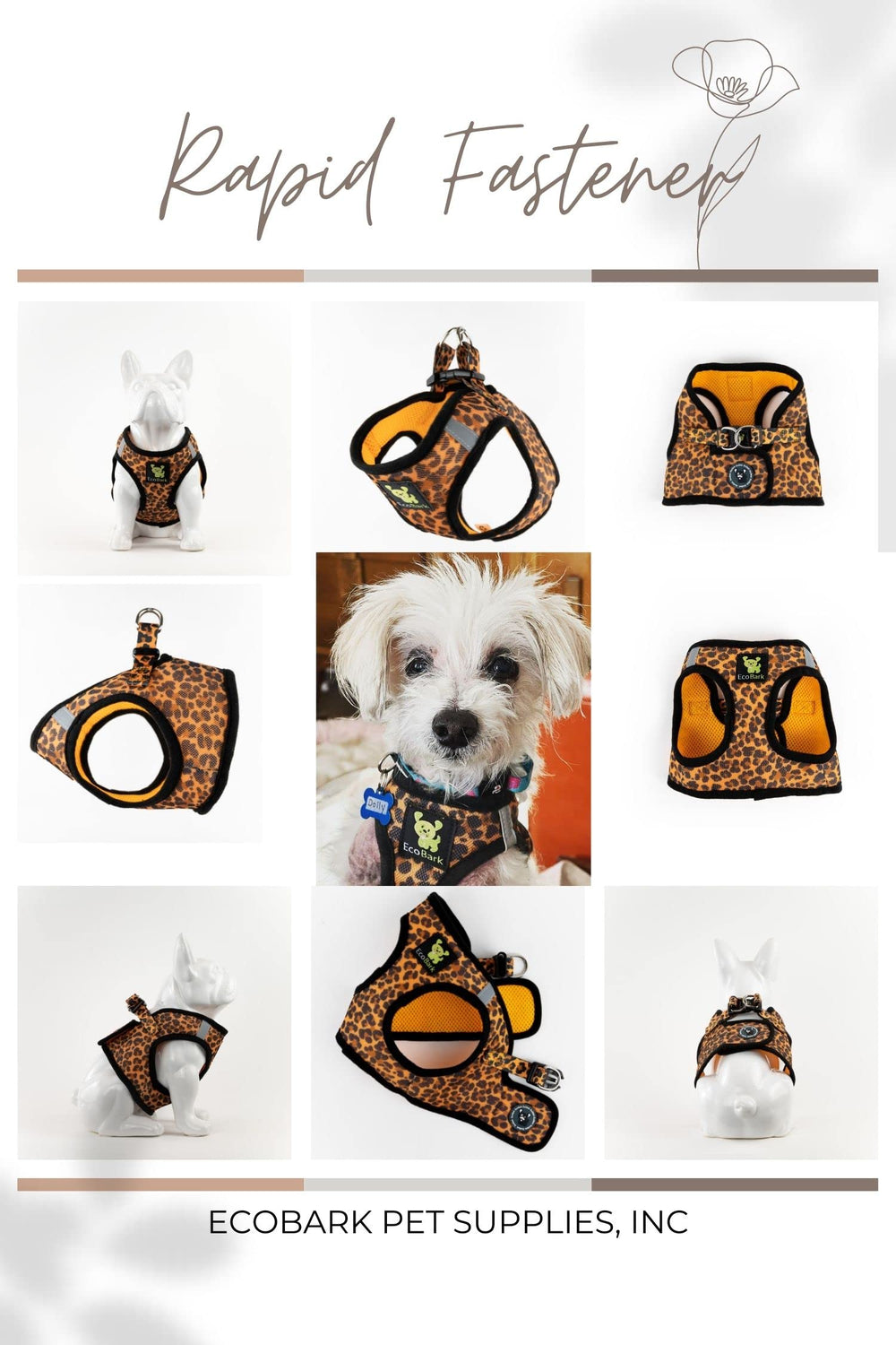 EcoBark Step in escape-proof design helps keep tiny dogs secure.