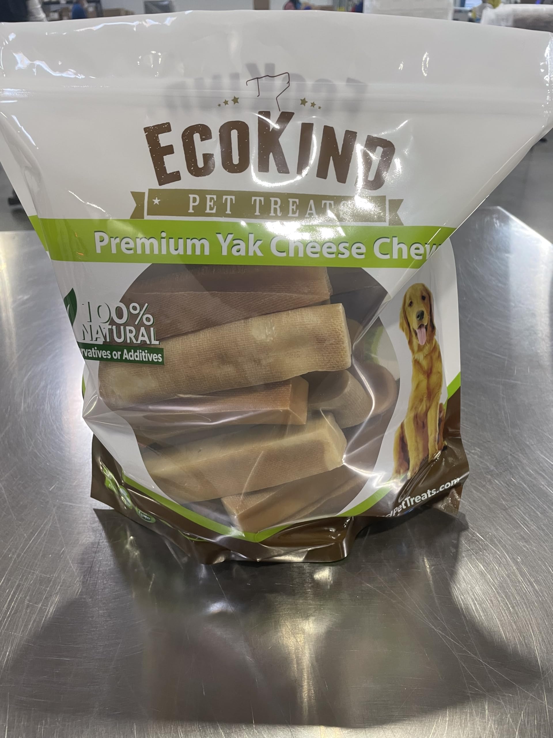 EcoKind small yak-chew sticks for dogs provide long-lasting entertainment