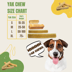 EcoKind packaging display for Himalayan yak chews 4-pack with no additives