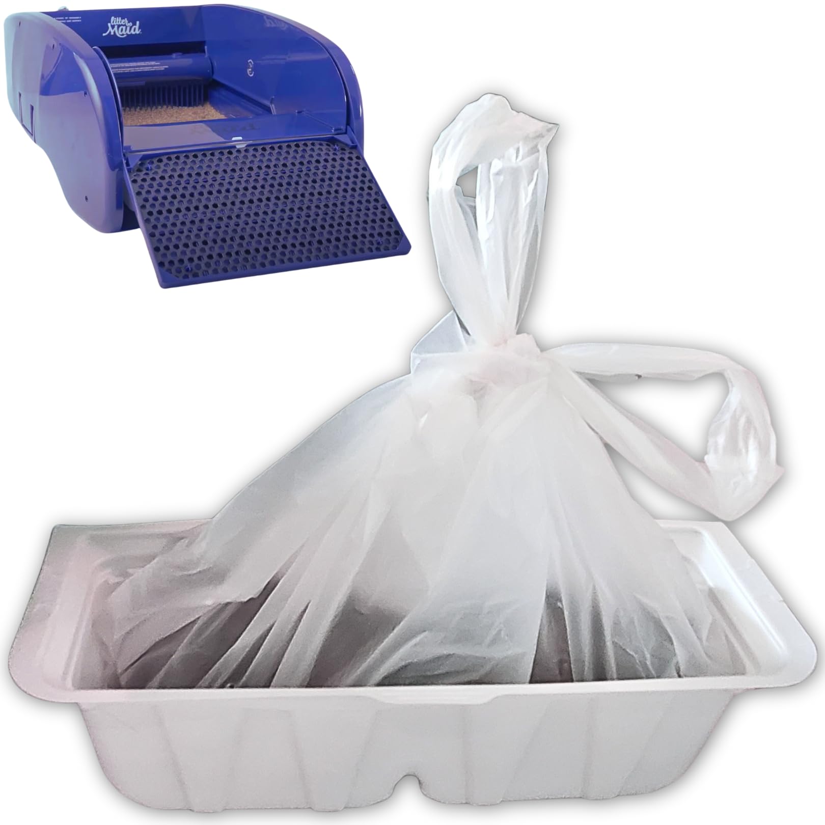 EcoLeo 60-liner pack with handles for easy waste disposal.
