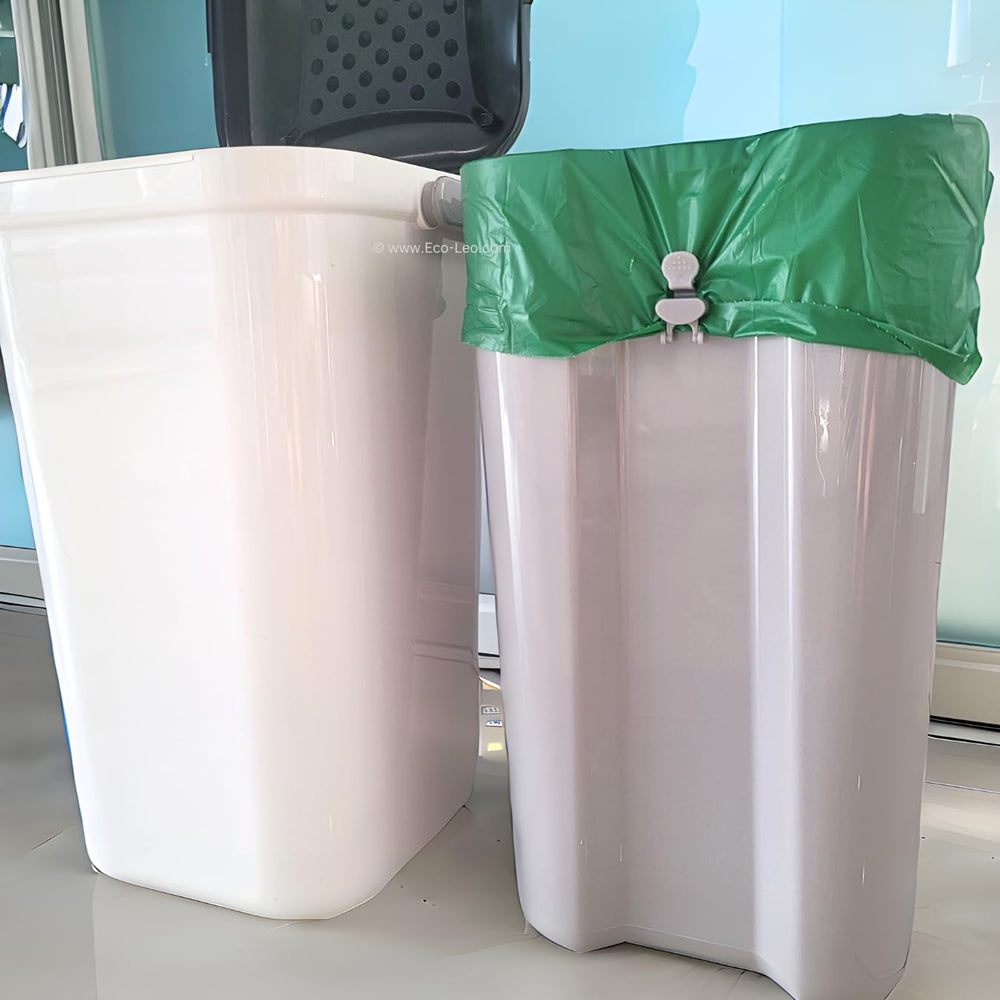 EcoLeo eco-friendly materials blend reduces traditional PE usage.