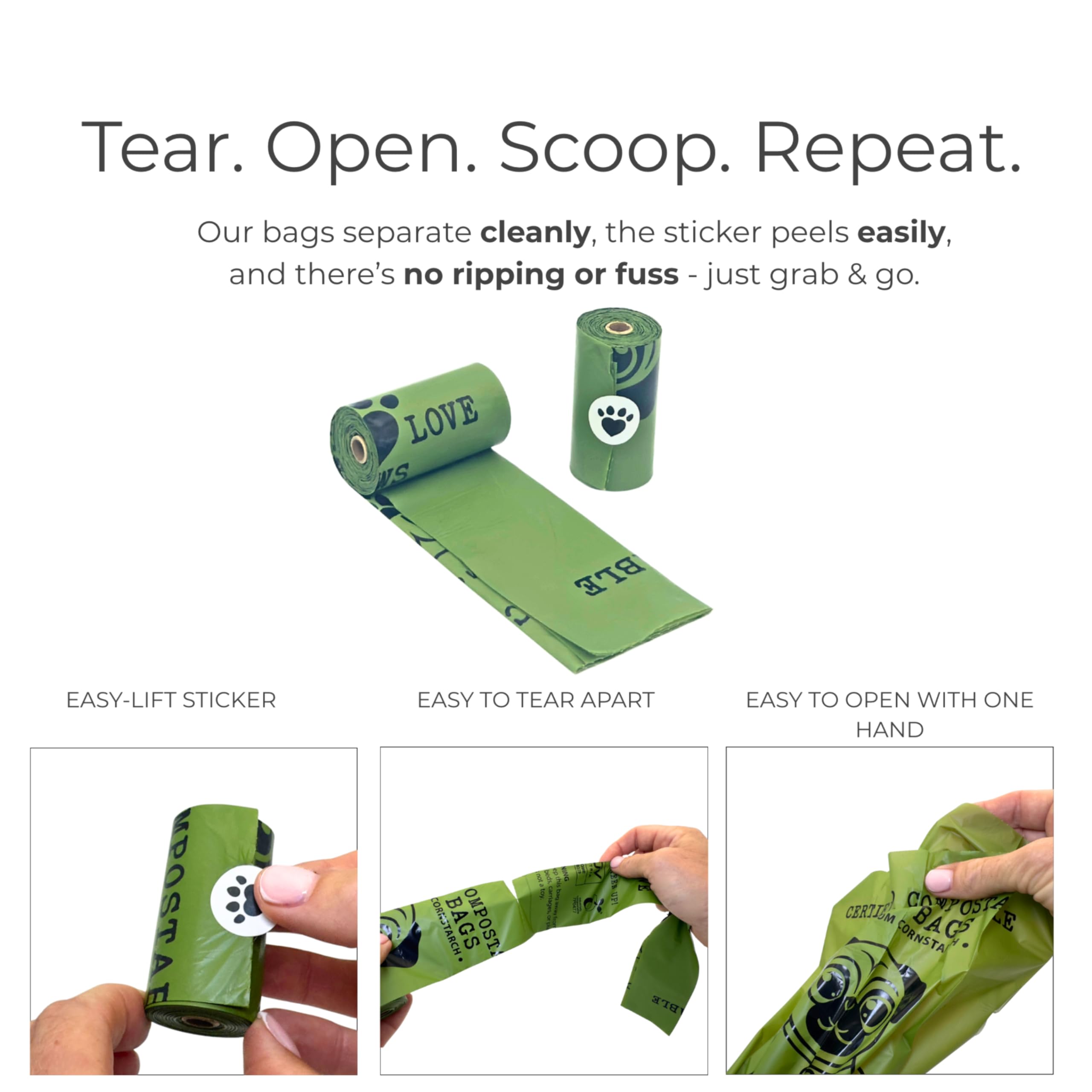 EcoLove Paws compatibility with standard dispensers ensures convenient daily use.