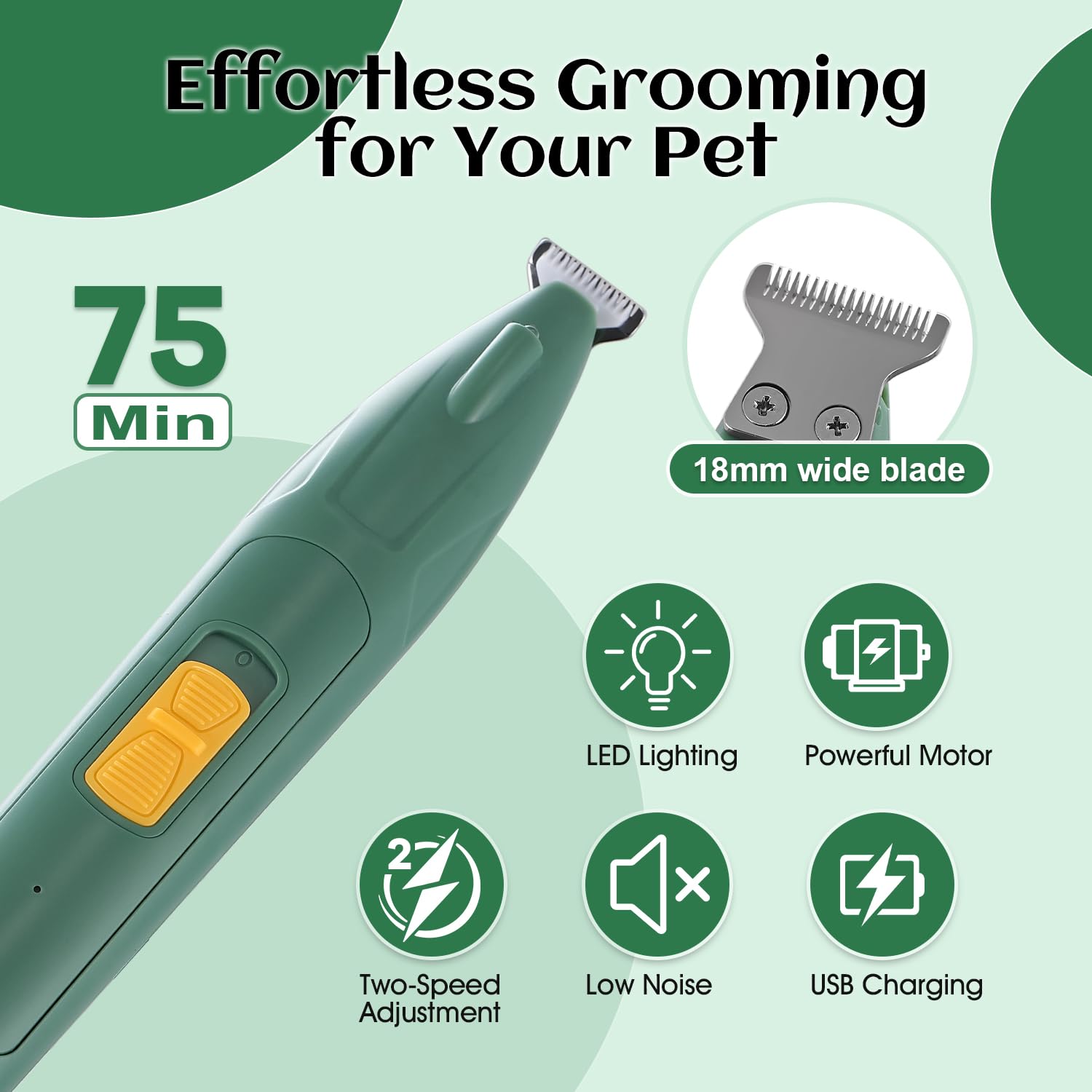 EcoStylife serrated tweezer provides secure grip for safe ear hair removal.