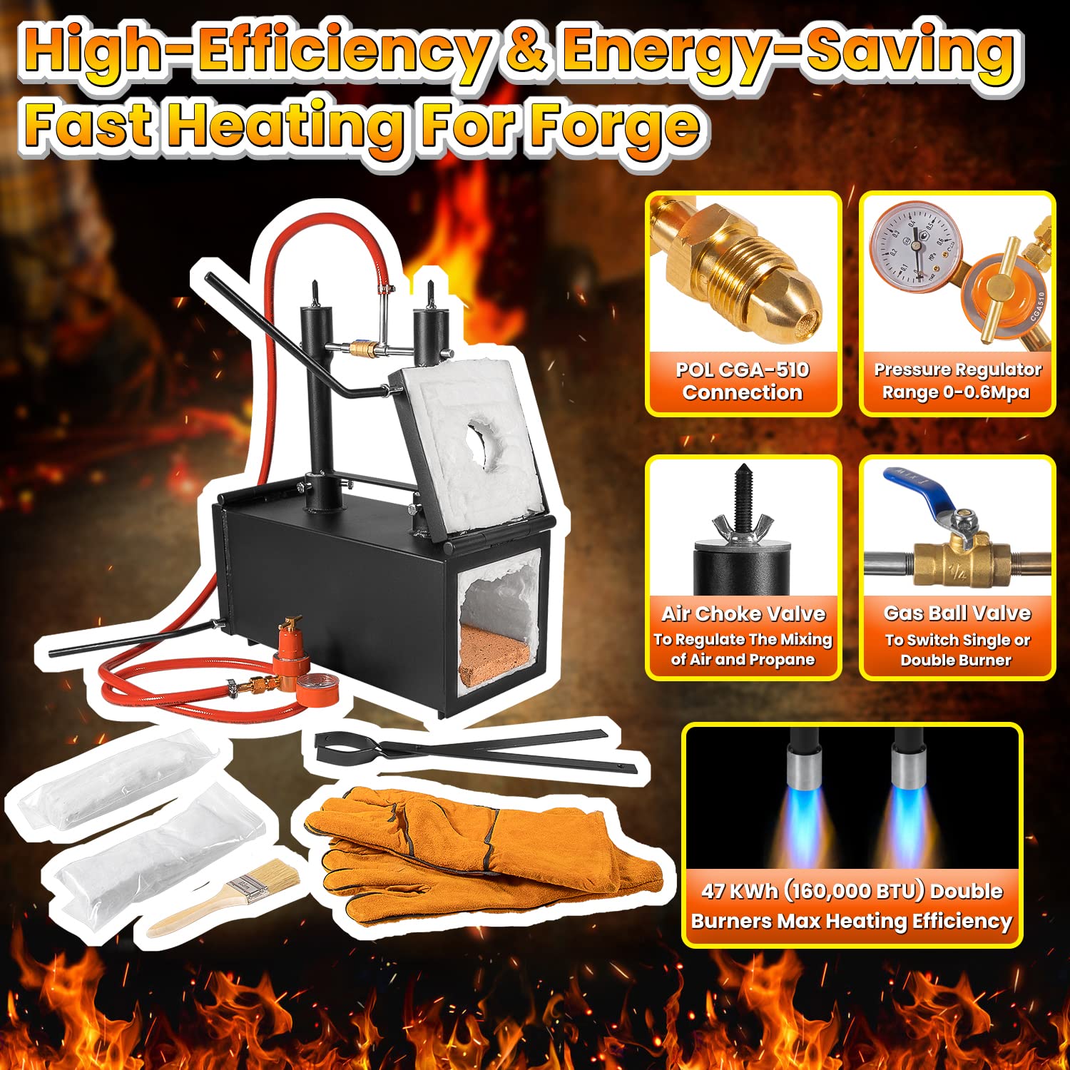 E-cowlboy forge two-door design improves access and insulation.