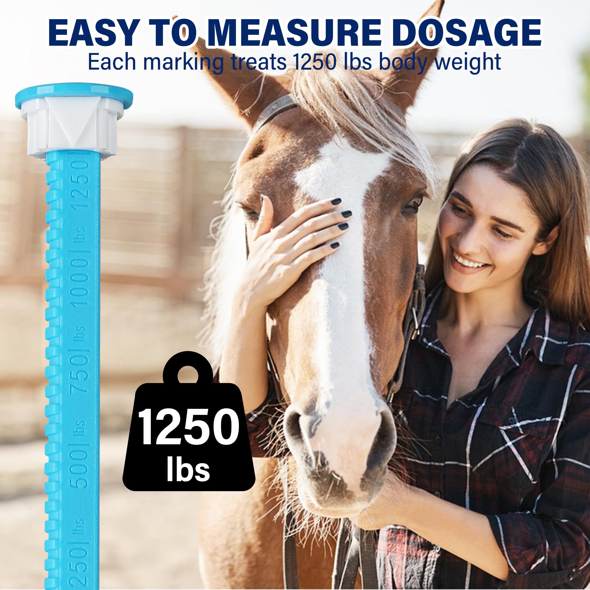 Edoia Apple Flavored Horse Paste tube with user-friendly squeeze design.