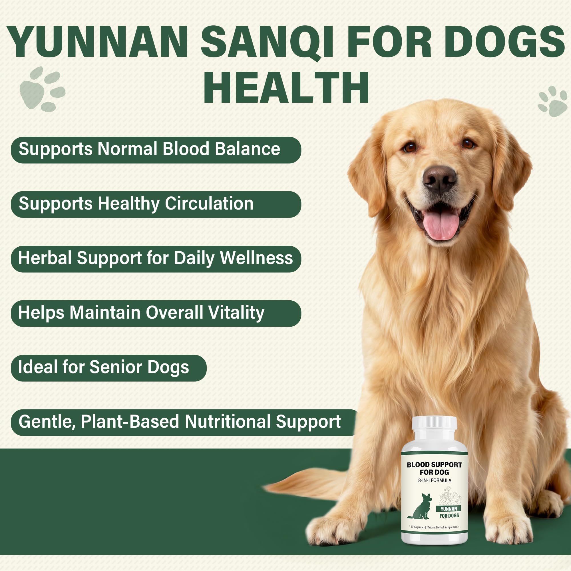 edoia easy-dosing dog capsules for simple daily administration.