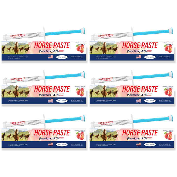 edoia Equine Paste apple flavored front view and single-dose design