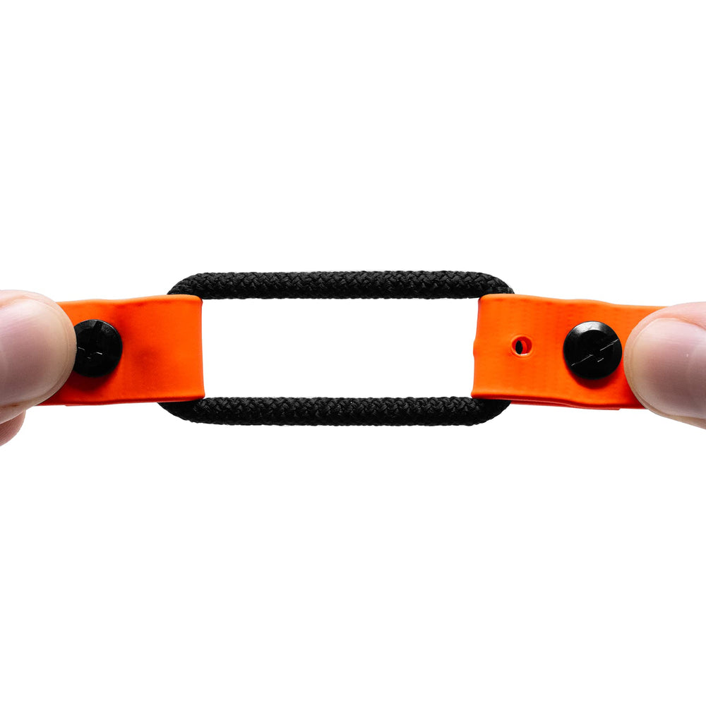Educator bungee collar orange outdoor use during walks and play