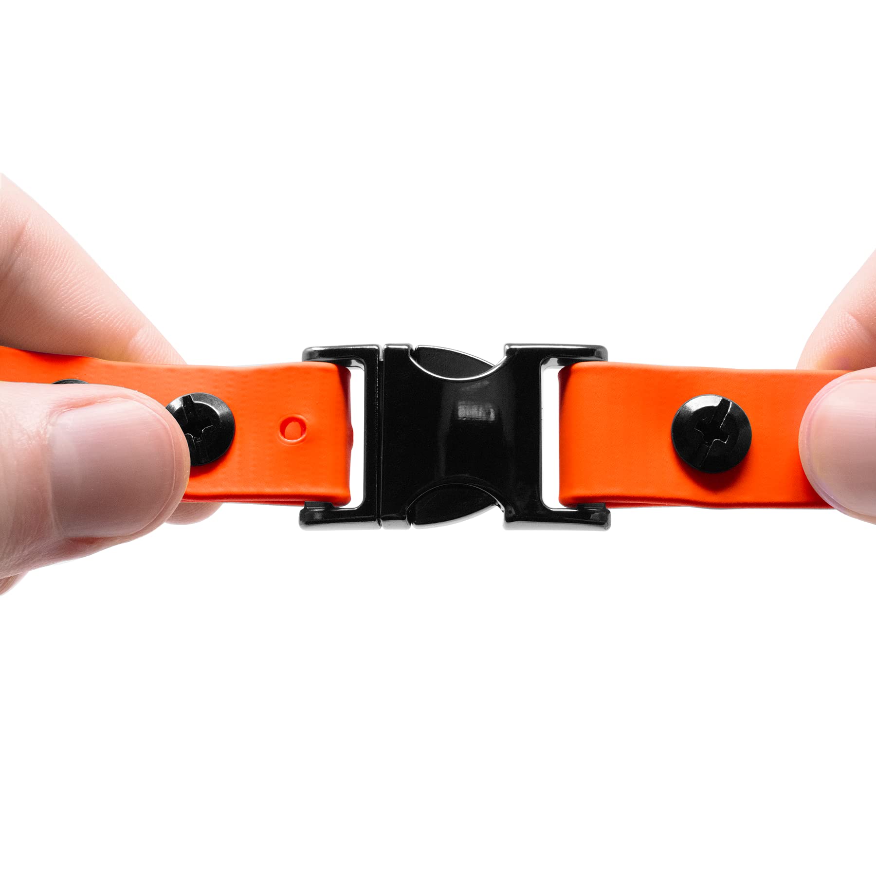 Educator bungee collar orange 3/4-inch width for compatible receivers