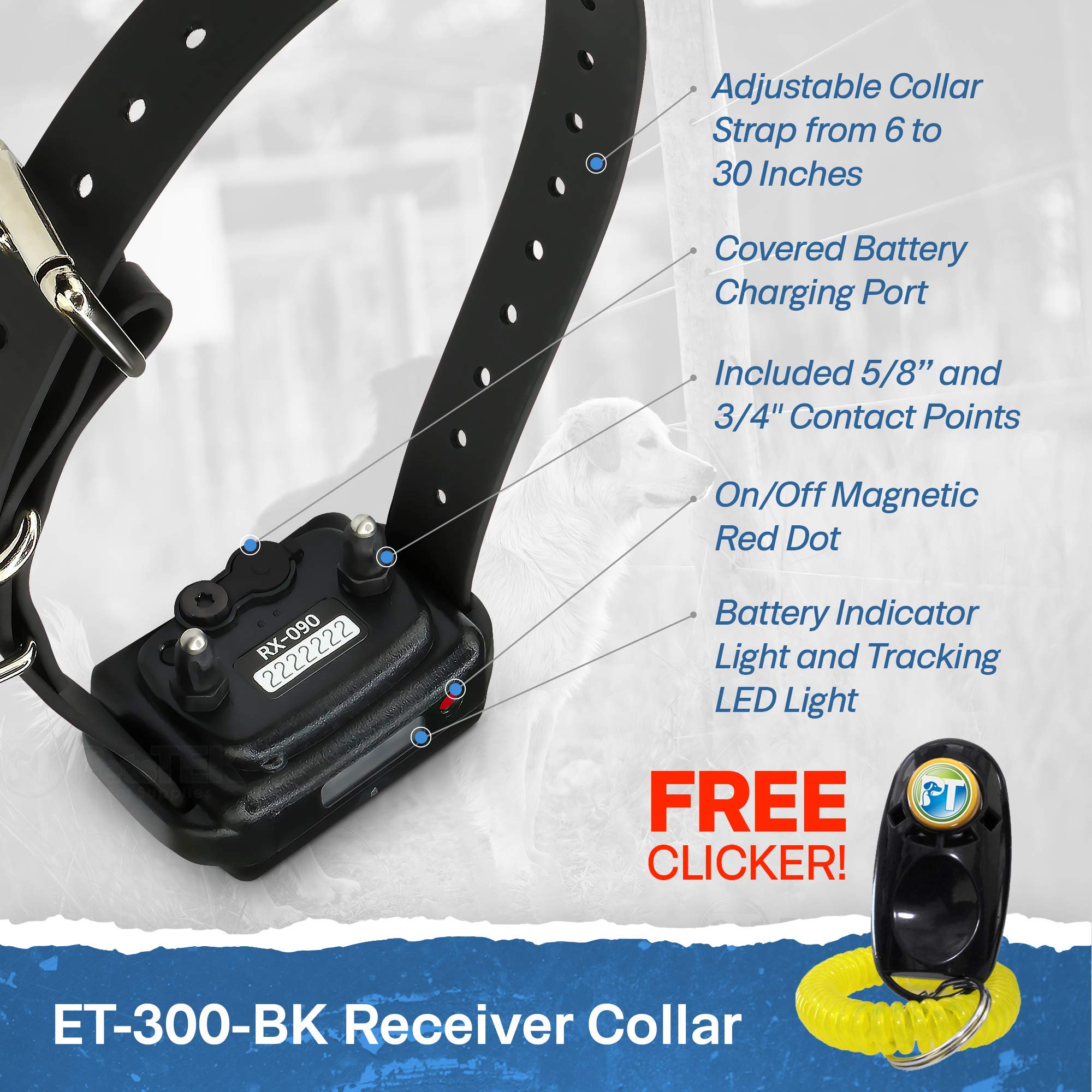 Educator ET-300 waterproof-design withstands rain, mud, and outdoor use