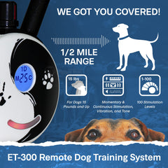 Educator ET-300 Zen Mini E Collar waterproof design for outdoor training in any weather