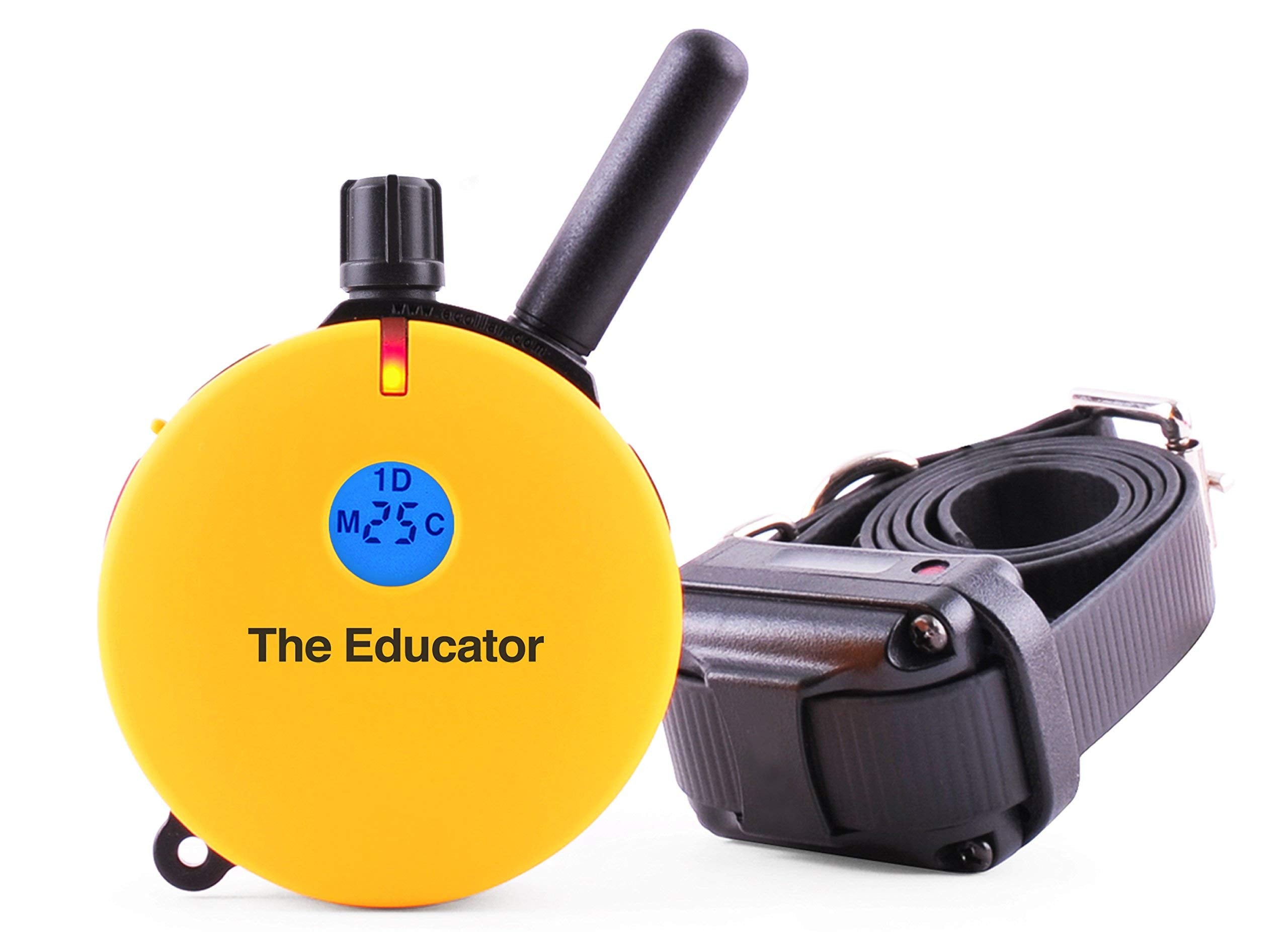 Educator ET-400 LCD display shows level and mode for clear control.