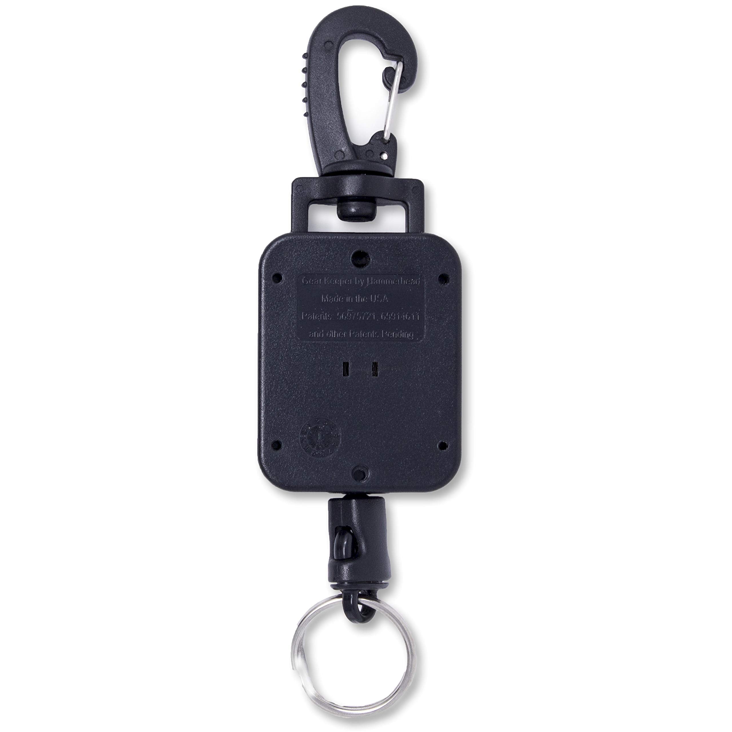 Educator Gear Keeper side view showcasing swivel clip attachment for belts or bags