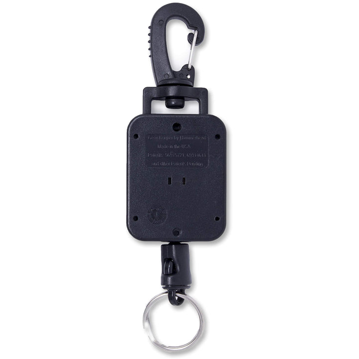 Educator Gear Keeper side view showcasing swivel clip attachment for belts or bags