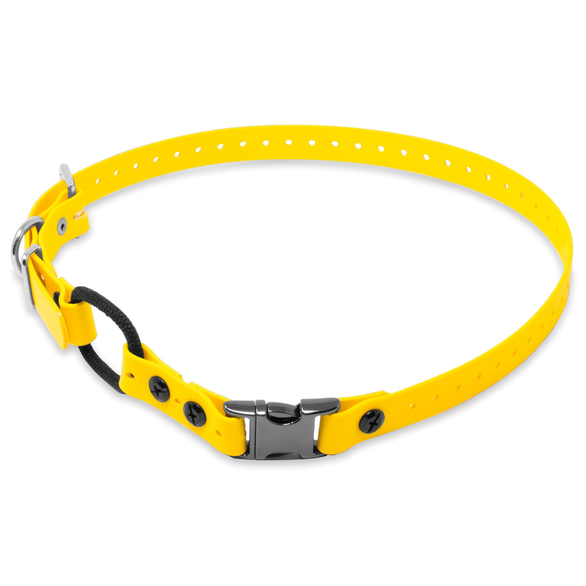 Educator quick-snap-biothane-collar waterproof design for outdoor adventures.