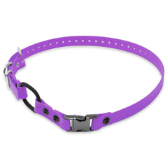 Educator Quick Snap Bungee collar on model demonstrates easy on/off for training