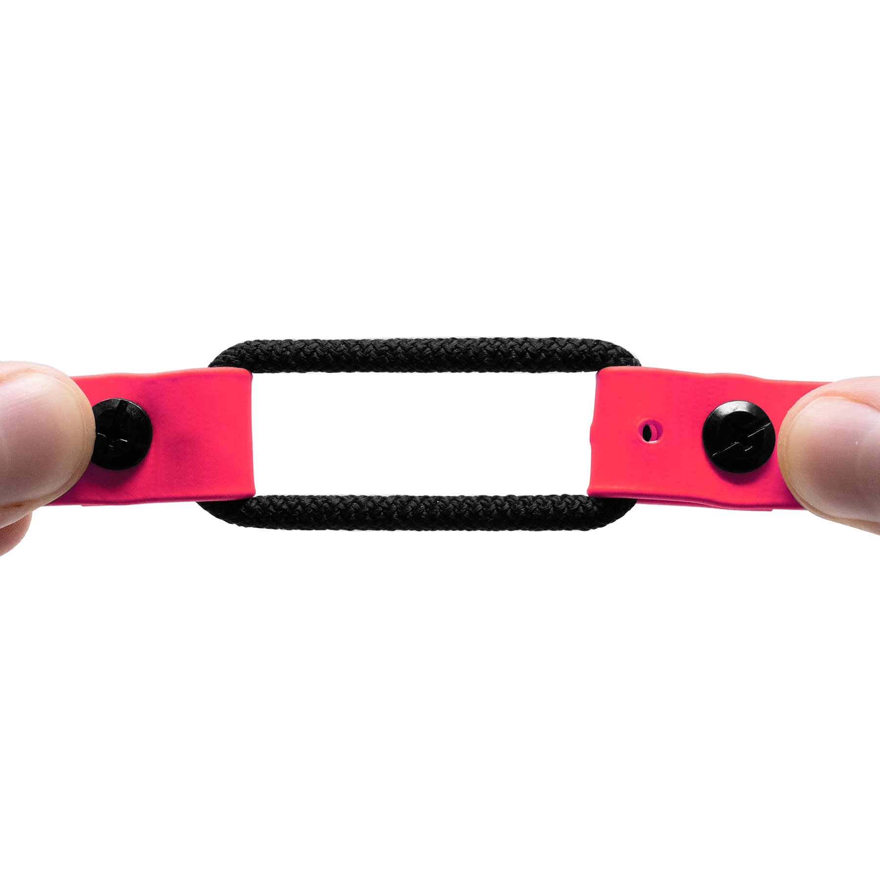 Educator USA-made pink collar with durable hardware for long-lasting use.