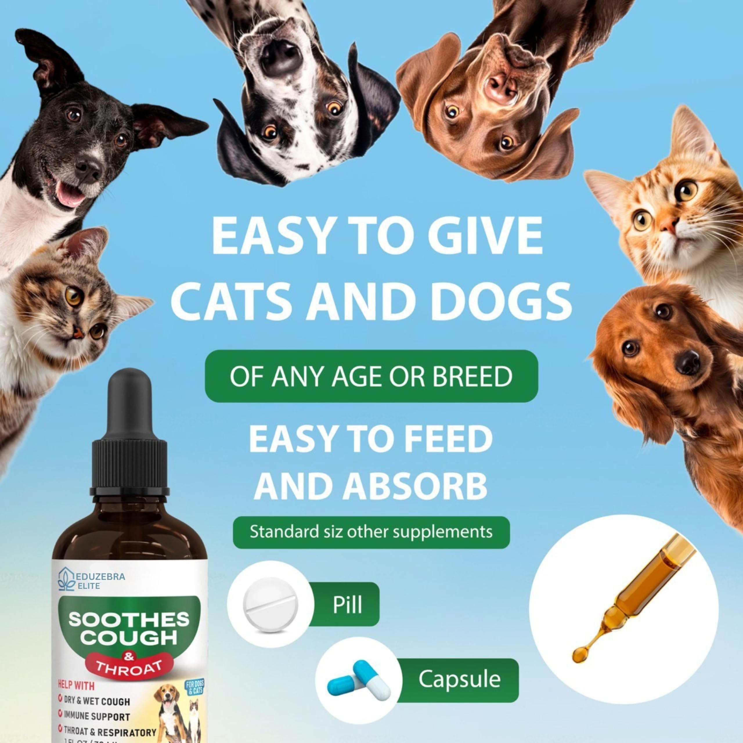 EduZebra product on shelf demonstrates convenient pet care.