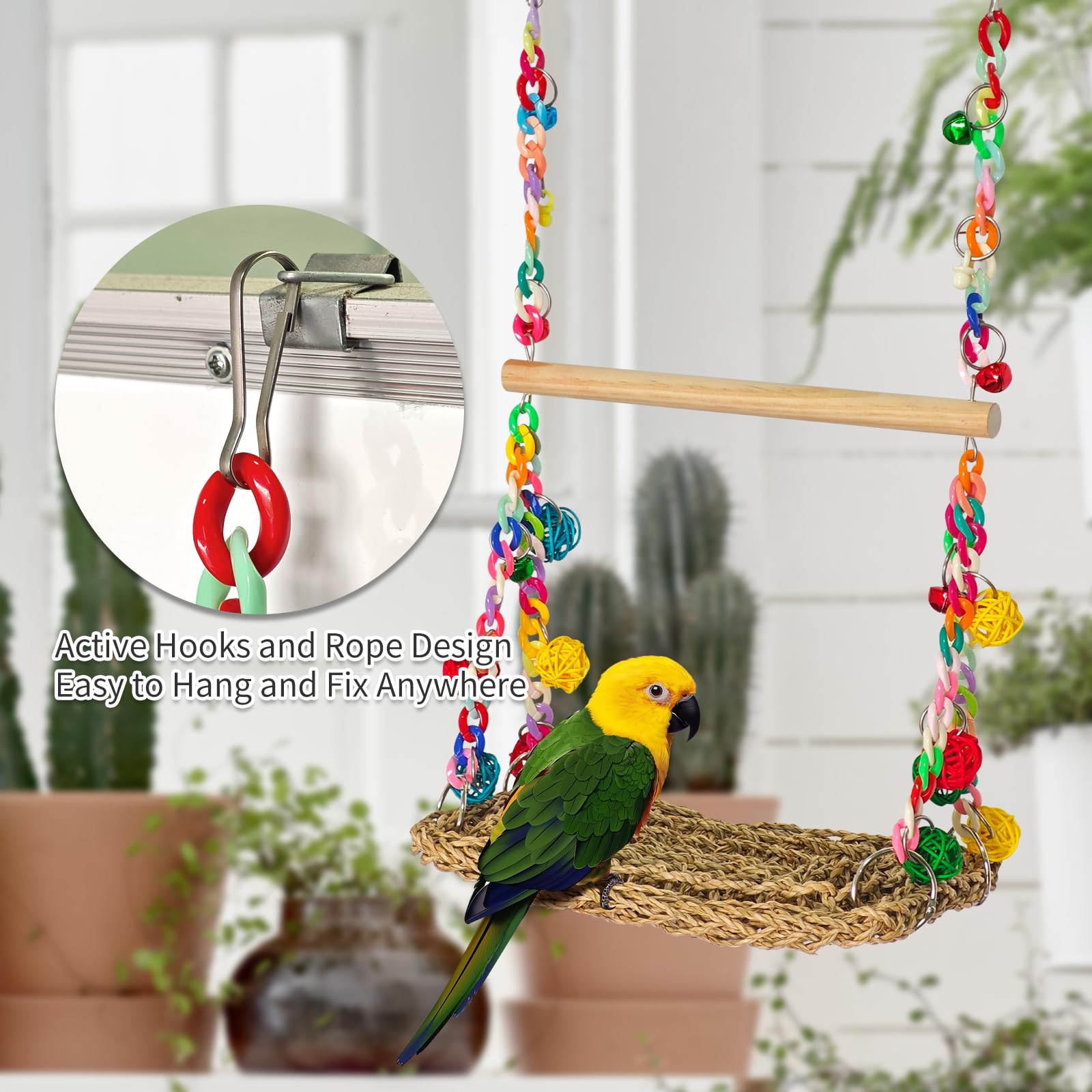 Eeaivnm bird enrichment kit bundles multi-sensory play.
