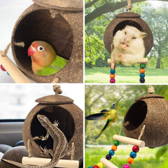 EEAIVNM colorful beads attract birds from a distance, adding visual appeal