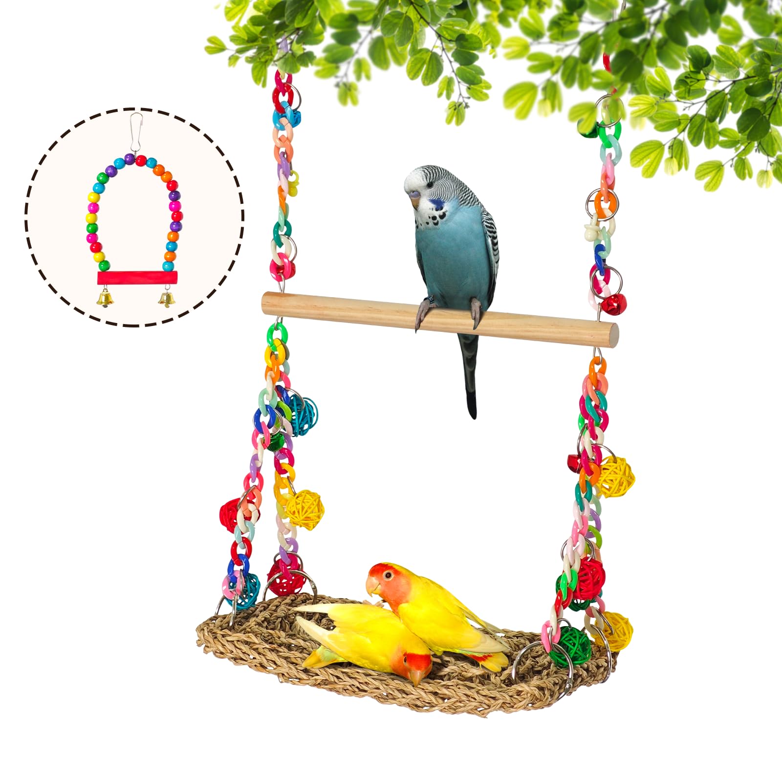 Eeaivnm indoor outdoor perch offers year-round entertainment.