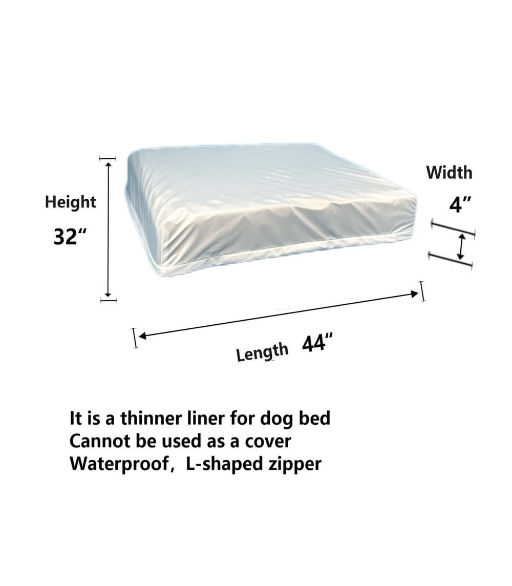 EechicSpace compatible 44x32x4 inch dog bed liner fits most beds