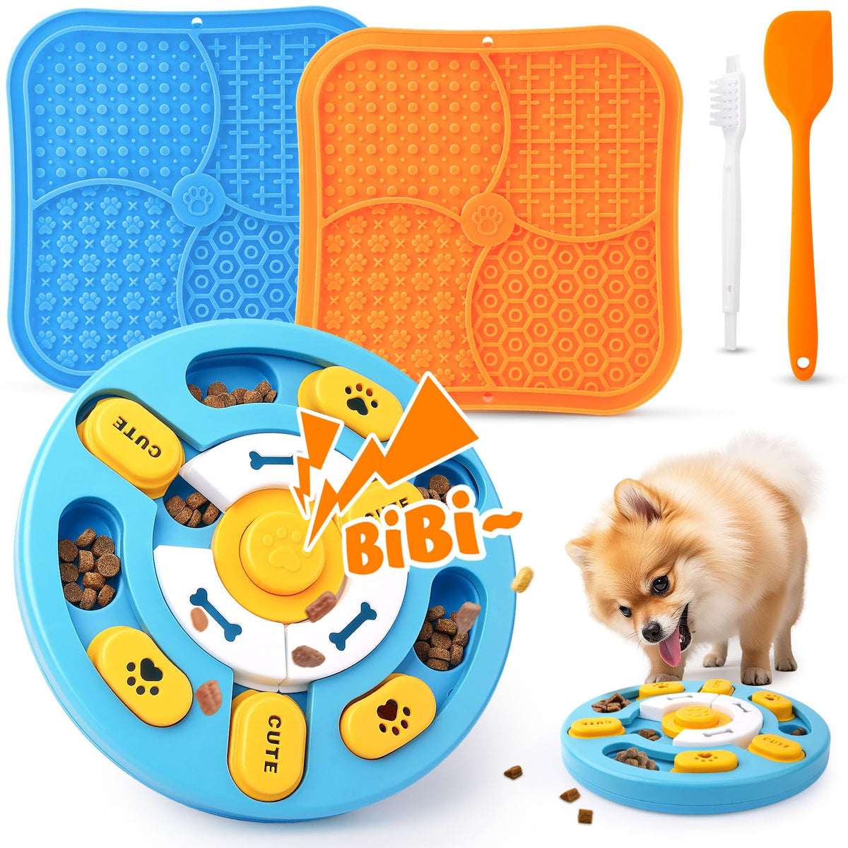 Eefitoys advanced dog puzzle toy boosts problem solving and curiosity.