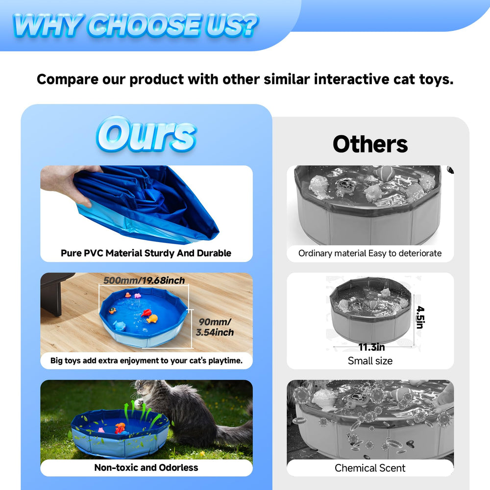 Eelexa easy-fill and drain feature speeds setup and cleanup.