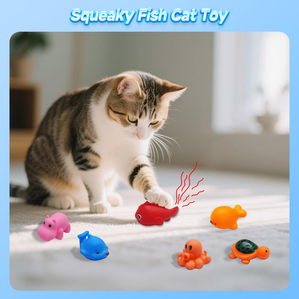 Eelexa self-play toy keeps bored cats engaged with flowing water and fish.