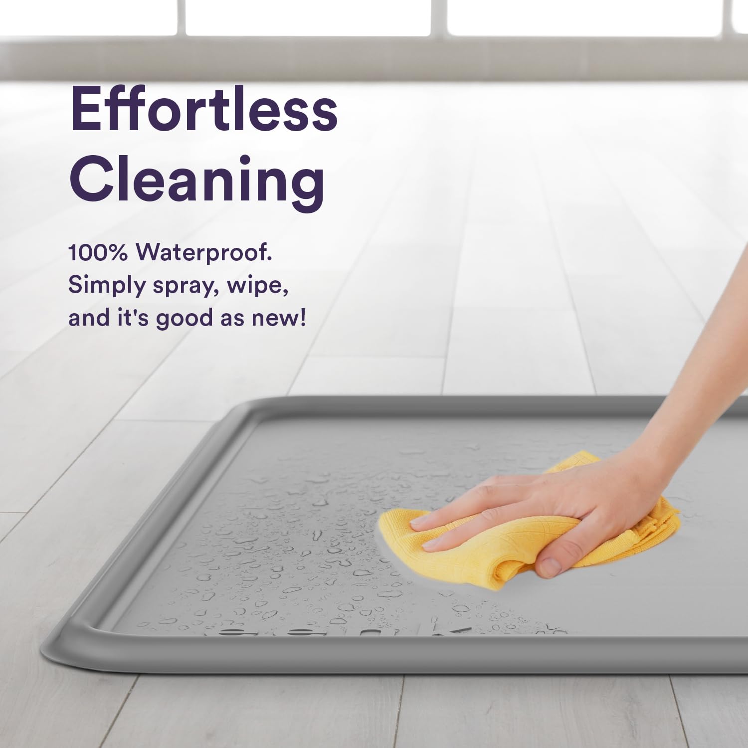 Eenk non-slip mat keeps pads in place